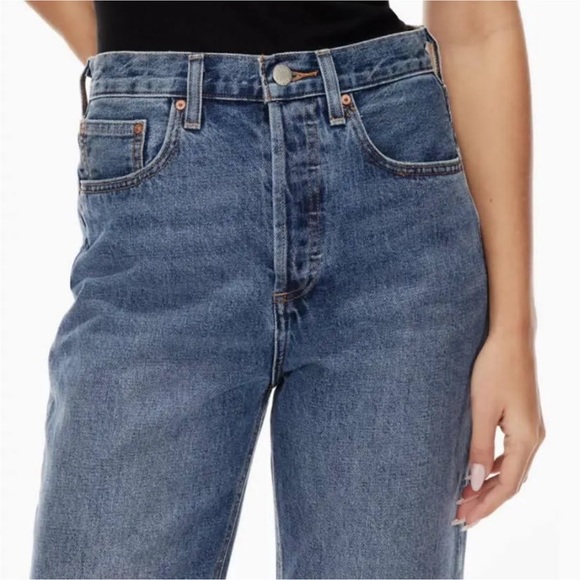 Aritzia Denim Forum Joni High Rise Loose Size 23 - Picture 2 of 9